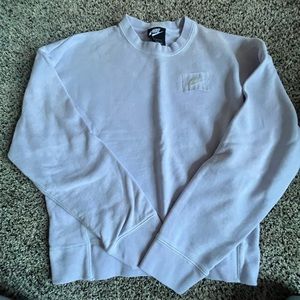 Light purple tiedye Nike crewneck